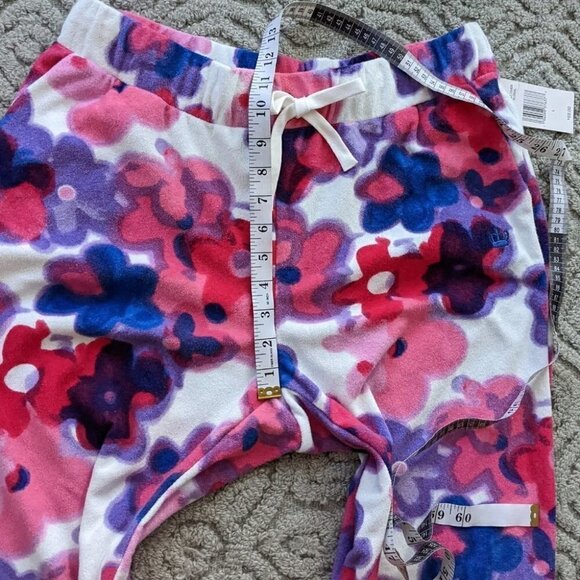 NEW JUICY COUTURE All over floral joggers Y2K pants Large @Y - Picture 6 of 11